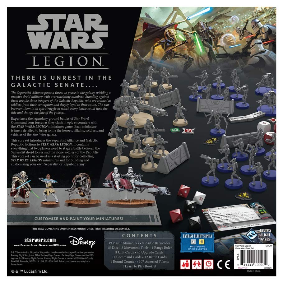 Star Wars : Legion - Clone Wars Core Set